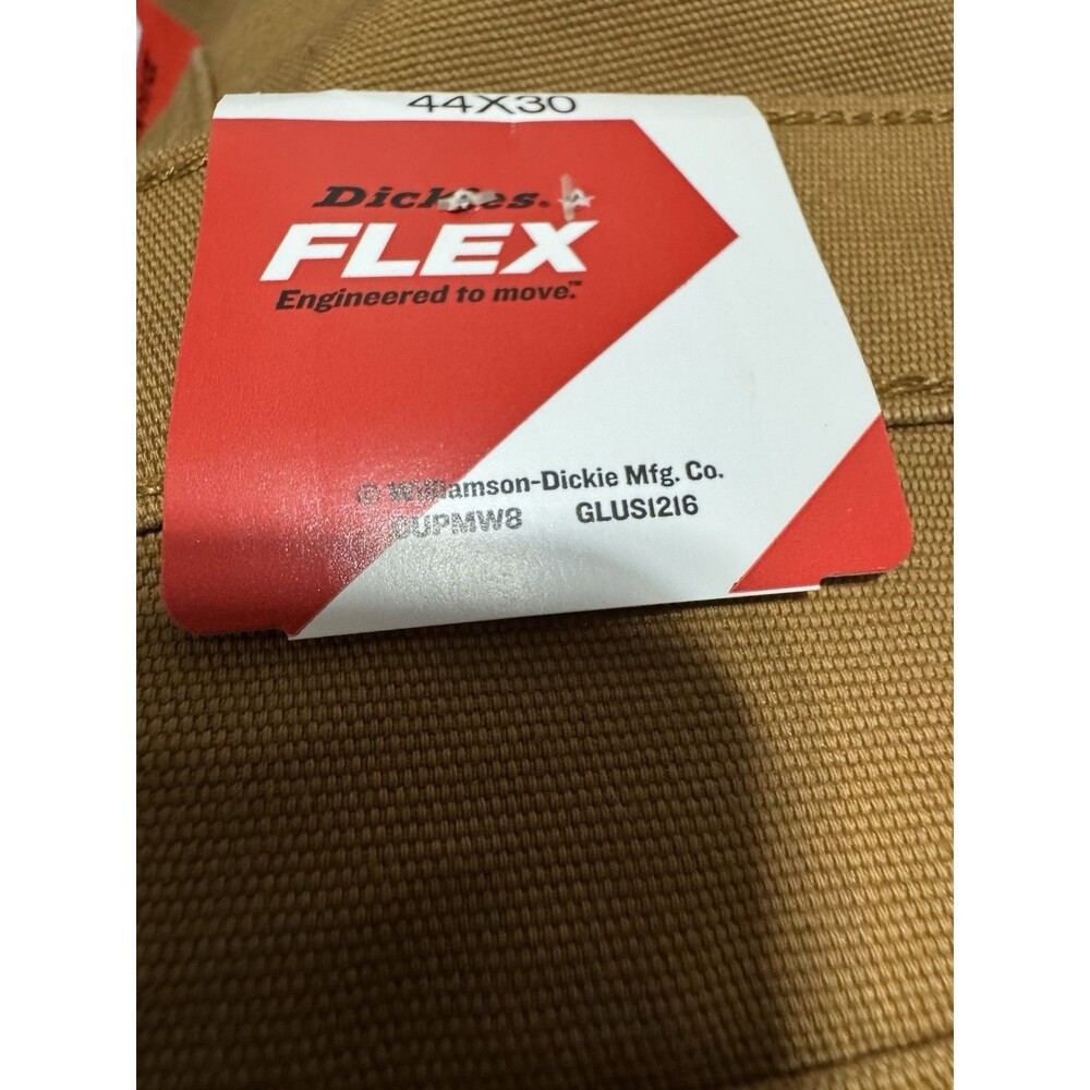 DICKIES Flex Regular Fit Cargo Pants Mens 44x30 Brown Duck DP902SBD NWT - Picture 12 of 15